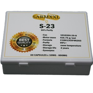S-23 Capsules (60x10mg) Kopen bij SARMXXL